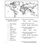 Access Free 2Nd Grade Continents And Oceans Worksheets .Pdf – Vcon.duhs.edu.pk In Continents And Oceans Worksheet Pdf