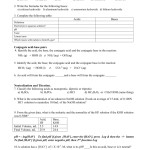 Acids And Bases Worksheet Name Regarding Acid And Base Worksheet