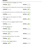 Action And Linking Verbs Exercise – Helping Vs Linking Verbs Worksheets Regarding Action And Linking Verbs Worksheet