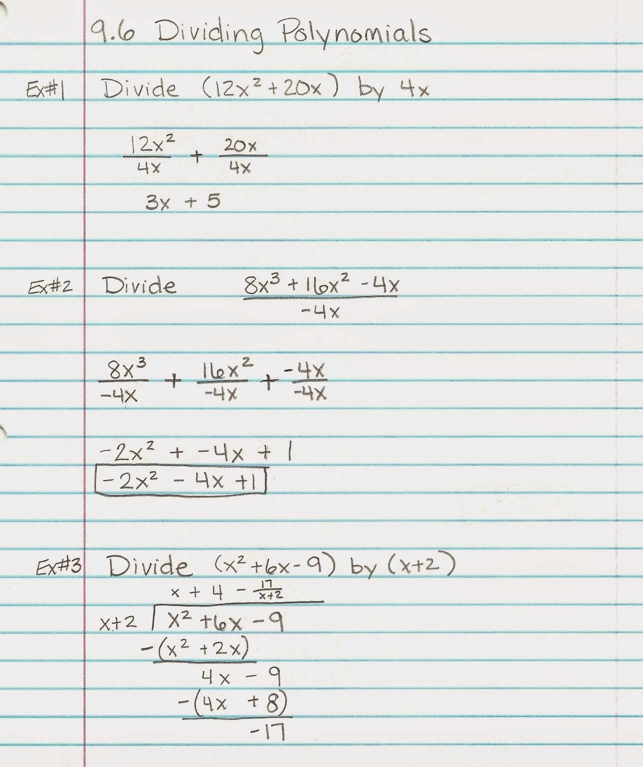 Adding And Subtracting Polynomials Algebra 1 Worksheet - Algebra 1 Lesson 9 Adding And regarding Polynomials Worksheet With Answers