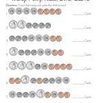 Adding Coins Worksheet | Have Fun Teaching With Values Of Coins Worksheet