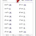 Addition With Exponents For Multiplication Properties Of Exponents Worksheet
