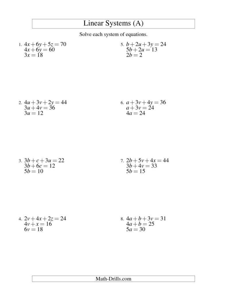 Algebra 1 Inequalities Worksheet — Excelguider with regard to Algebra 1 Inequalities Worksheet