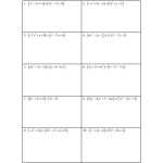 Algebra 1 Unit 8 Adding And Subtracting Polynomials Worksheet Within Adding Subtracting Polynomials Worksheet
