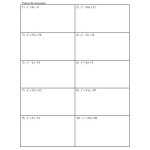 Algebra 1 Unit 8 Factoring Quadratic Trinomials (Lc =1) Worksheet Within Factoring Quadratic Trinomials Worksheet