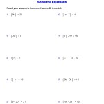 Algebra 1 Worksheets | Equations Worksheets inside Evaluating Functions Worksheet Algebra 1