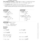 Algebra 2 Complex Numbers Worksheet Answers — Db Excel Pertaining To Complex Numbers Worksheet Answers