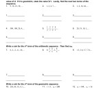 Algebra 2 Cp Geometric Series Worksheet Answers – Worksheet Template Free Pertaining To Geometric Sequence Worksheet Answers