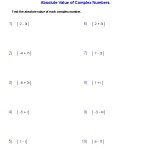 Algebra 2 Worksheets | Complex Numbers Worksheets Throughout Operations With Complex Numbers Worksheet
