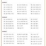 Algebra Worksheet Gcse / Algebraic Expressions Free Worksheets For Double Cross Math Worksheet Answers