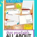 All About Me Worksheet (Free Pdf!) – Leap Of Faith Crafting With Regard To All About Me Worksheet Pdf