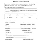 Alliteration Assonance Consonance Worksheet With Sound Devices In Poetry Worksheet