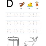Alphabet Letter Tracing Dd – Free Preschool Within Letter D Worksheet For Preschool