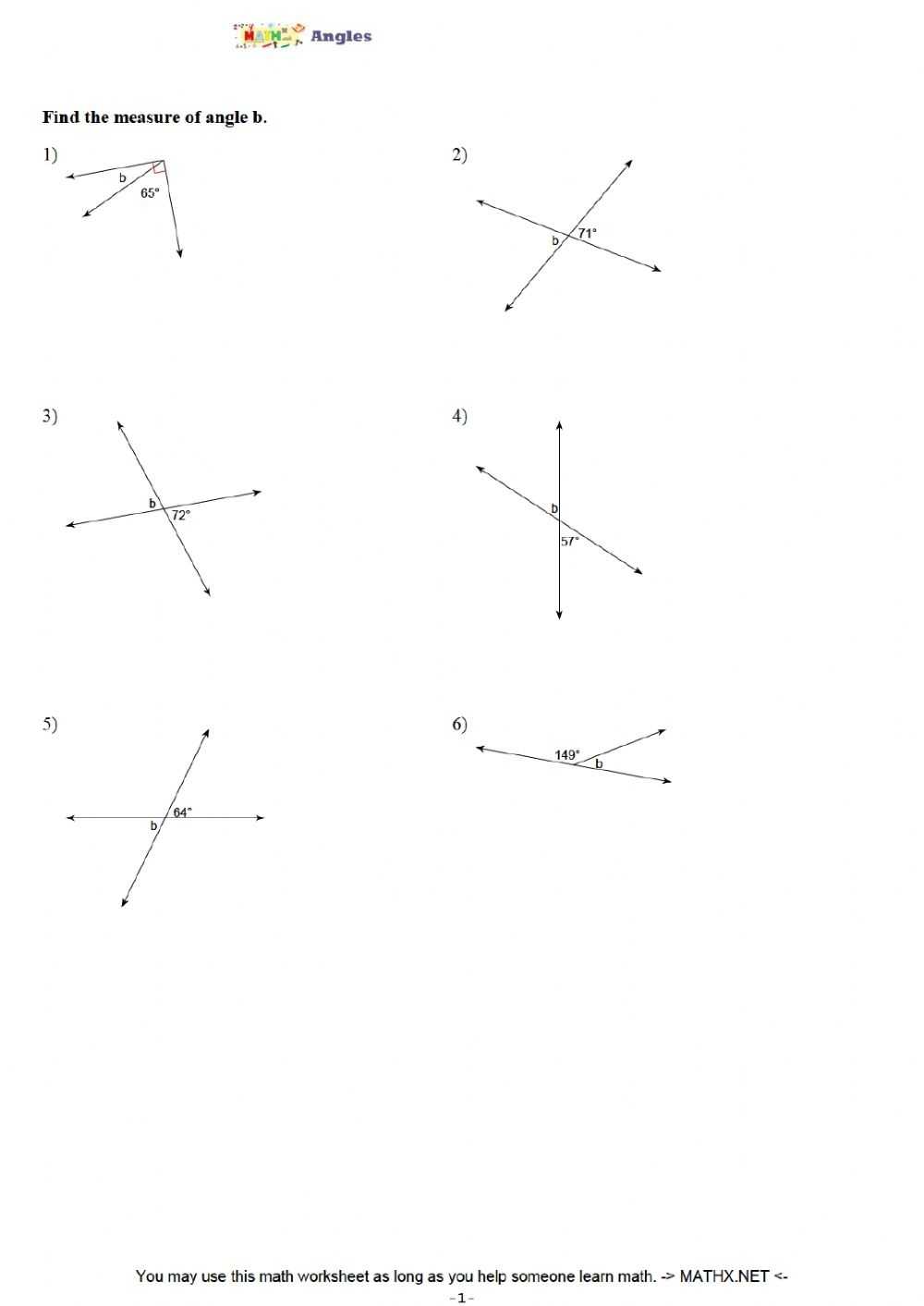 Angle Pair Relationships Worksheet inside Angle Pair Relationships Practice Worksheet