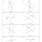 Angles Formed By A Transversal Worksheets Throughout Pairs Of Angles Worksheet Answers