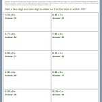 Answer Key Download – Worksheet #1017. Ccss.math.content.1.Nbt.c.4 For 4 Nbt 1 Worksheet