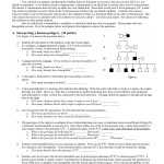 Answer Key Pedigree Worksheet / Pedigree Charts Worksheet Answer Key – Kidsworksheetfun With Regard To Pedigree Worksheet Answer Key