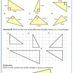 Area Of Triangles Worksheets | Practice Questions And Answers | Cazoomy Throughout Area Of Triangles Worksheet Pdf