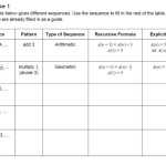Arithmetic And Geometric Sequences Worksheet Pdf — Db Excel In Arithmetic And Geometric Sequences Worksheet