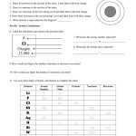 Atomic Basics Worksheet Answer Key For Drawing Atoms Worksheet Answer Key