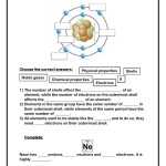 Atomic Structure Review Worksheet Inside Chemistry Atomic Structure Worksheet