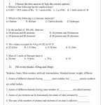 Atoms And Molecules Within Atoms And Molecules Worksheet
