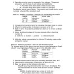 Average Atomic Mass Problems — Db Excel Pertaining To Calculating Average Atomic Mass Worksheet