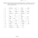 Balancing Chemical Equations Worksheet 2 Answer Key – Explore Worksheet Throughout Chemical Reactions Worksheet Answers