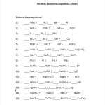Balancing Equations Answer Key – Balancing Equations Worksheet Answer With Worksheet Balancing Equations Answers