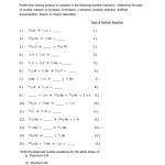 Balancing Nuclear Equations Worksheet Answers — Db Excel Throughout Balancing Nuclear Equations Worksheet Answers