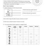 Basic Atomic Structure Worksheet Answers Pdf / 16 Best Images Of Atomic Structure Worksheet throughout Chemistry Atomic Structure Worksheet