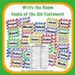 Bible Fun For Kids: Write The Room: Books Of The Bible Within Books Of The Bible Worksheet