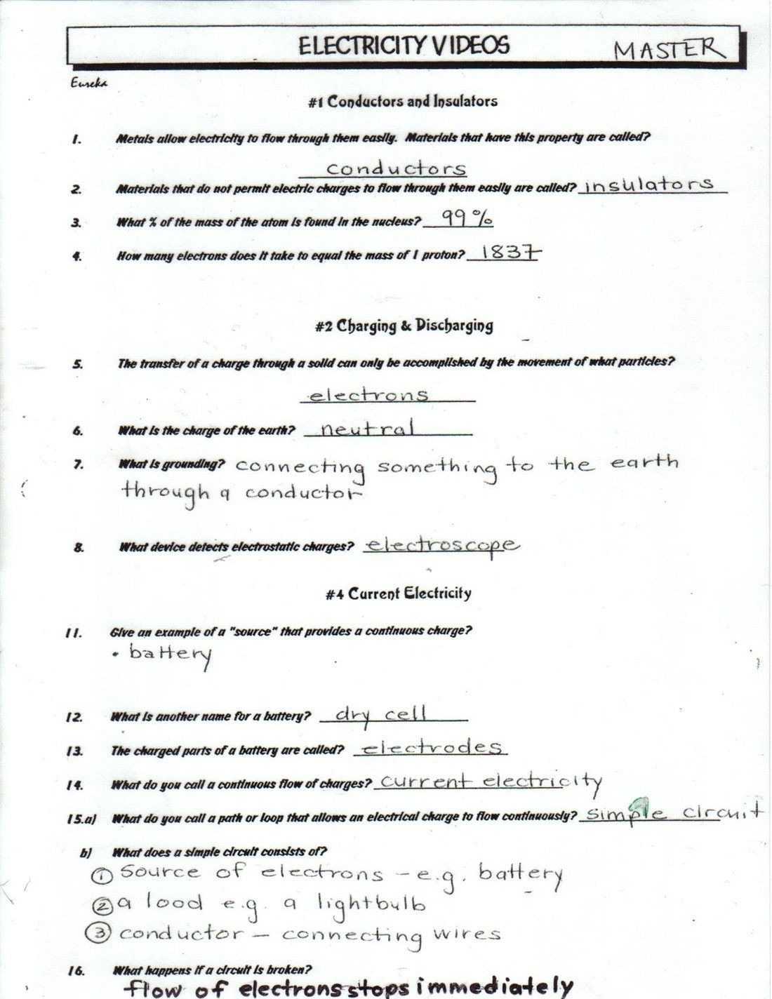 Bill Nye Static Electricity Worksheet Bill Nye Phases Matter — Db Excel In Bill Nye Waves Worksheet