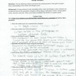 Biogeochemical Cycles Webquest Answer Key – Nitrogen Cycle Lesson Plans With Cycles Worksheet Answer Key