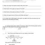 Box And Whisker Plot Worksheet 1 / Box And Whisker Plots Homework 10 6 Worksheet For 6Th 8Th Pertaining To Box And Whisker Plot Worksheet