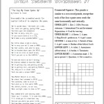 Brain Teasers Worksheet #7 | Student Handouts Pertaining To Dirt The Movie Worksheet