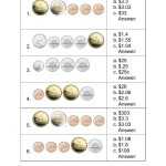 Canadian Coins – Amounts Practice Worksheet Within Values Of Coins Worksheet