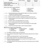 Cell Transport Review Worksheet — Db Excel Intended For Cell Transport Review Worksheet
