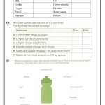 Change In Matter Worksheet Intended For Change In Matter Worksheet