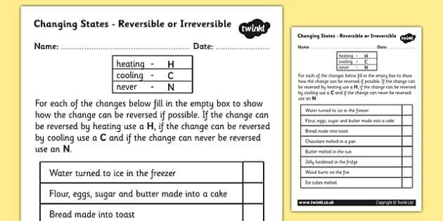 Changing States Worksheet - Changing States, Solids Liquids And within Change Of State Worksheet