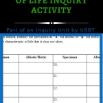 Characteristics Of Life Worksheet For Characteristics Of Life Worksheet Answers