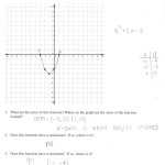 Characteristics Of Quadratic Functions Worksheet Answers — Db-Excel with regard to Graphing Quadratic Functions Worksheet Answers