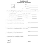 Chemistry 12 Worksheet 4 3 Ph And Poh Calculations Within Ph And Poh Worksheet