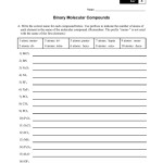 Chemistry A Study Of Matter Worksheet Molecular Compounds Answers – Study Poster Throughout Molecules And Compounds Worksheet