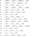 Chemistry Balancing Chemical Equations Worksheet Answer Key — Db Excel In Balancing Equations Worksheet Answer Key