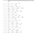 Chemistry Balancing Equations Worksheet Answer Key Pdf / Download Balancing Equations 26 Pertaining To Balancing Equation Worksheet With Answers