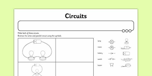 Circuit Worksheet Answer Key Pertaining To Circuits Worksheet Answer Key