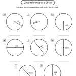 Circumference Of A Circle Worksheets – Math Monks With Angles In A Circle Worksheet