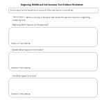 Citing Textual Evidence Worksheet 6Th Grade — Db-Excel with Cite Textual Evidence Worksheet