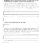 Citing Textual Evidence Worksheet – Word Worksheet Pertaining To Cite Textual Evidence Worksheet